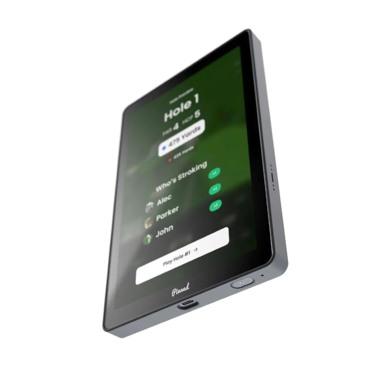 PINNED CADDIE GPS TABLET
