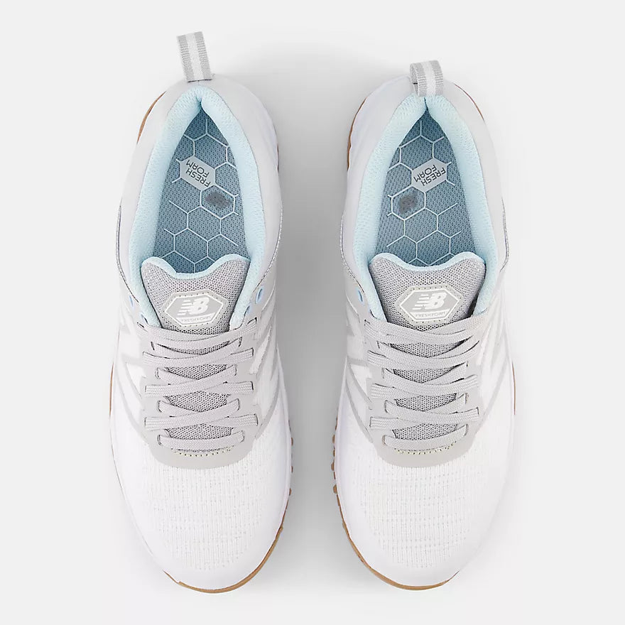 NEW BALANCE WOMEN'S FRESH FOAM CONTEND V2 -- WHITE/GREY