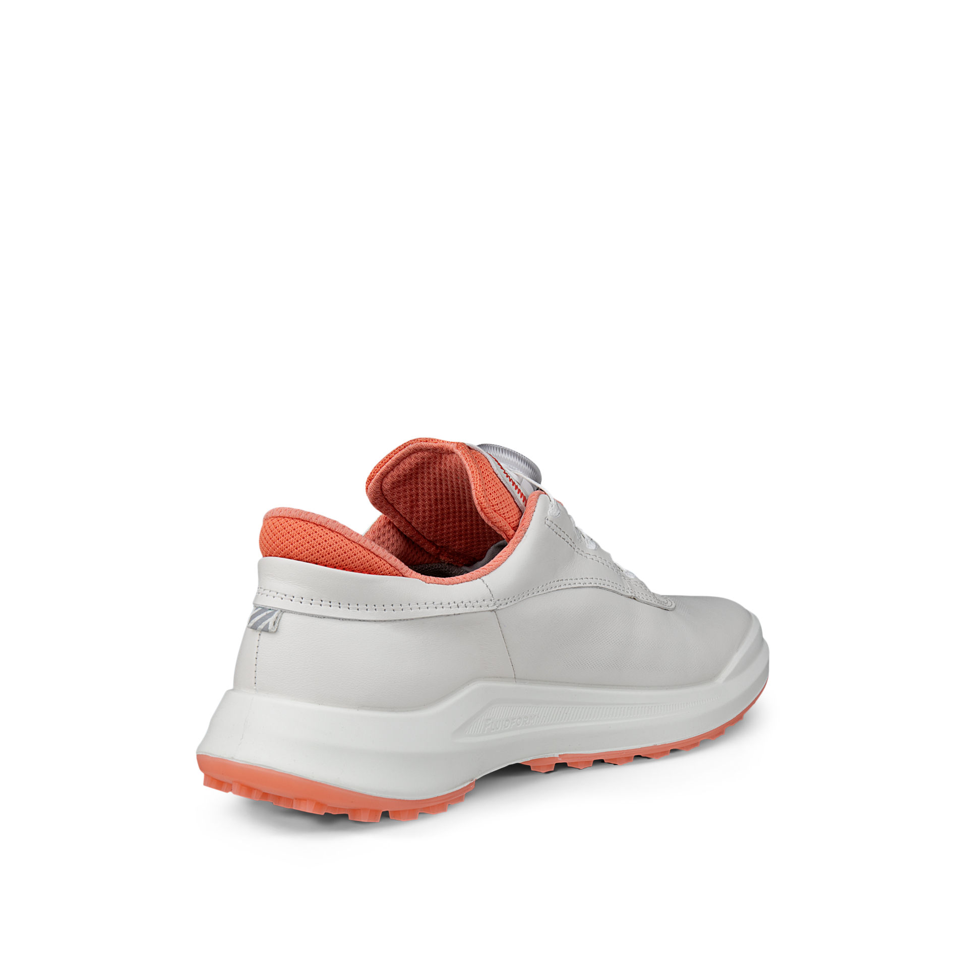ECCO WOMEN'S GOLF CORE BOA -- WHITE/CORAL