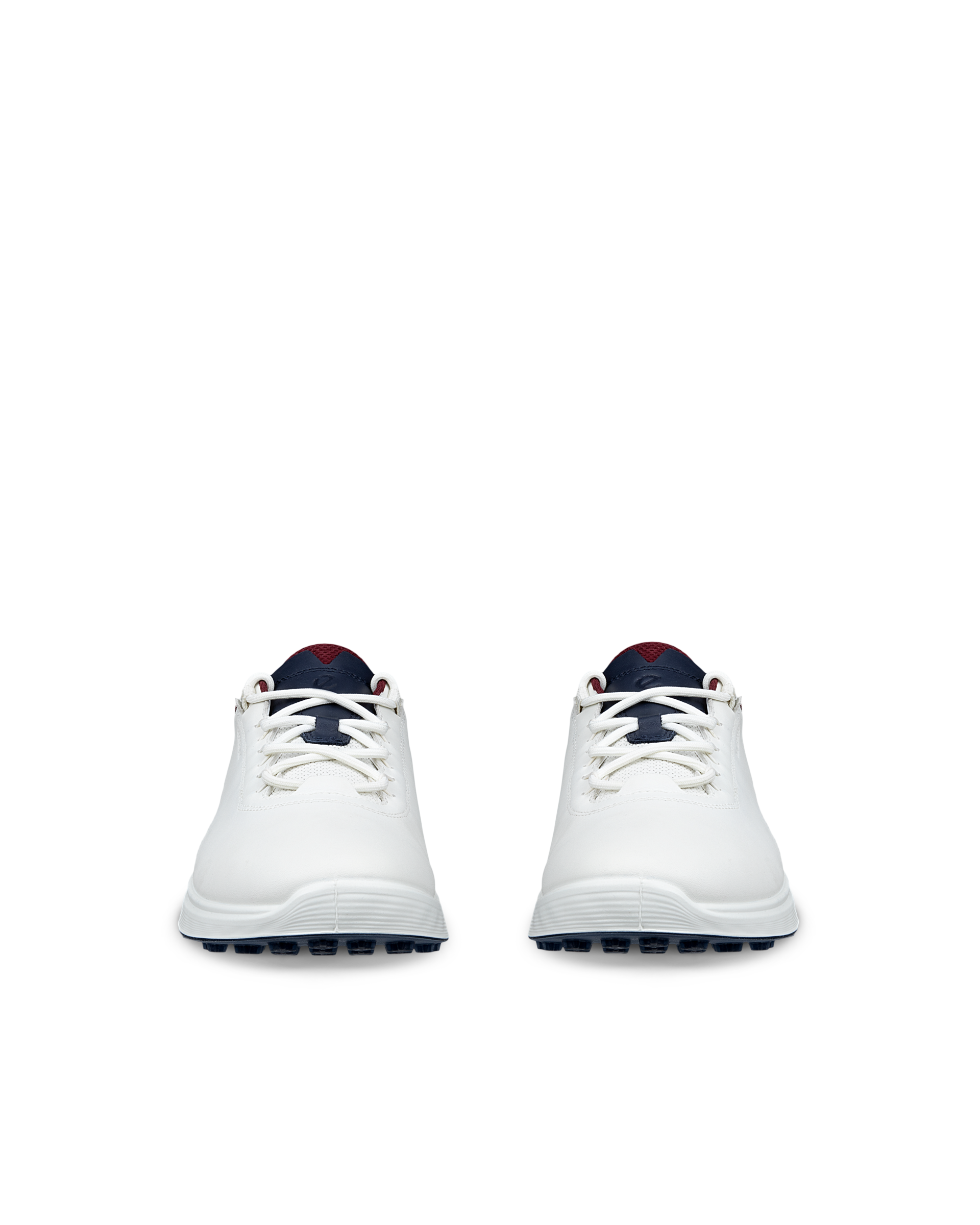 ECCO GOLF S-CASUAL LACE WP -- WHITE/NAVY