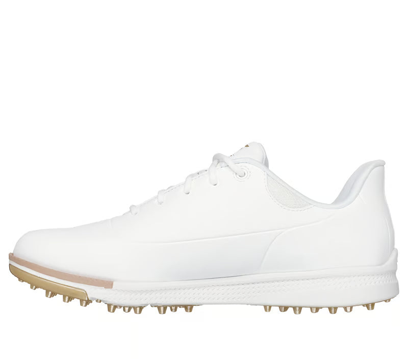 SKECHERS WOMEN'S JASMINE 2 -- WHITE/GOLD