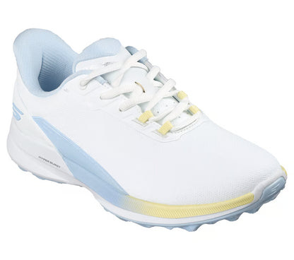 SKECHERS WOMEN'S PURE SL -- WHITE/BLUE