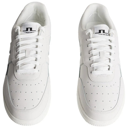 J. LINDEBERG ACE LOW-TOP GOLF SNEAKER -- WHITE