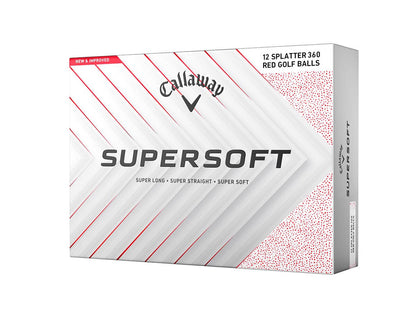 Callaway Supersoft Splatter 360 Golf Balls
