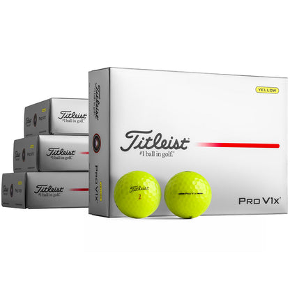Titleist Pro V1x Loyalty Rewards 3 Doz + 1 Doz Free