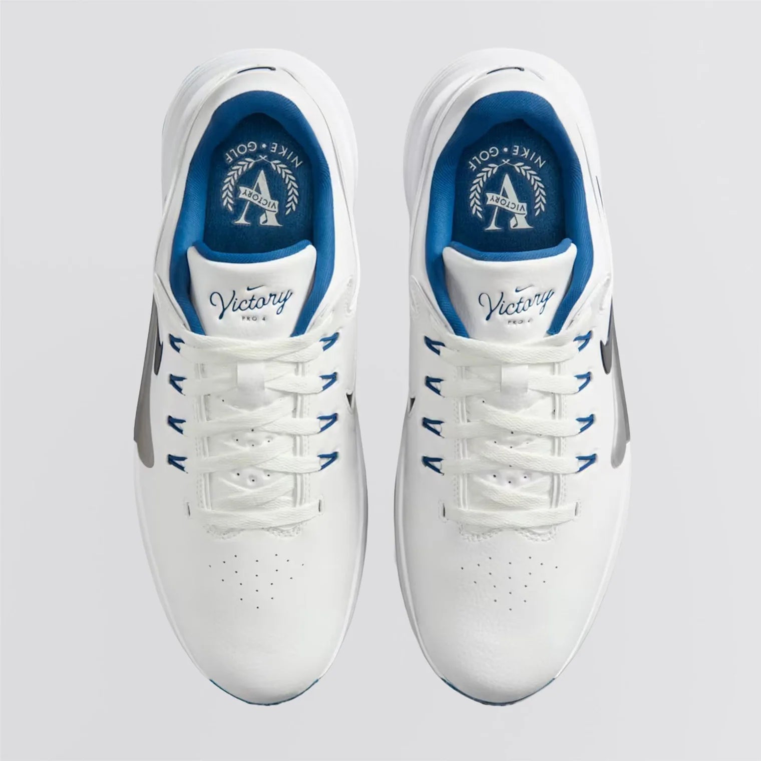 NIKE VICTORY PRO 4 -- WHITE/BLUE