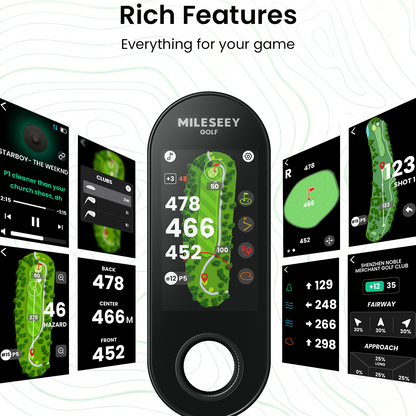 MILESEEY GENESONIC PRO DETACHABLE GOLF SPEAKER