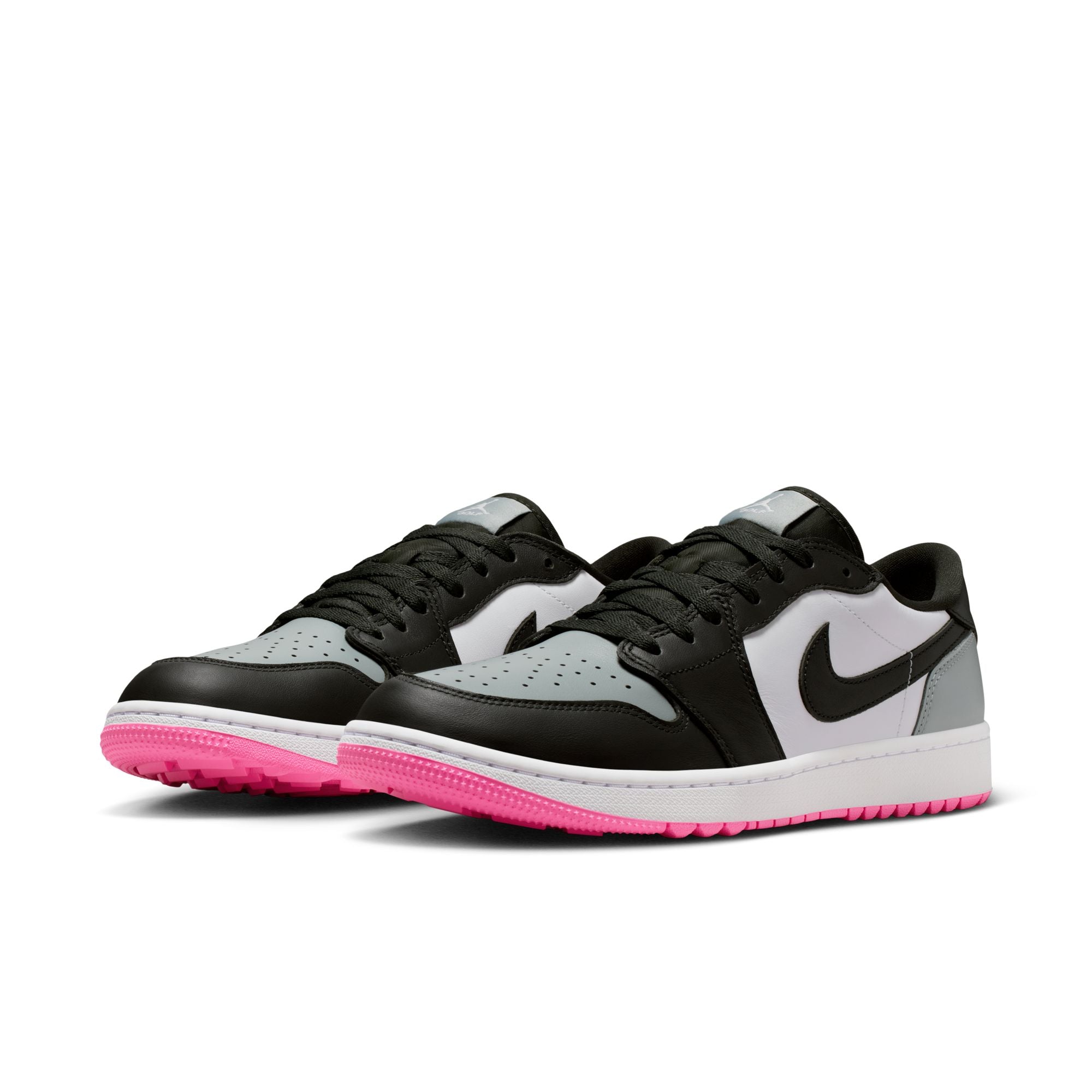 AIR JORDAN 1 LOW G -- WHITE/PINK – New York Golf Center