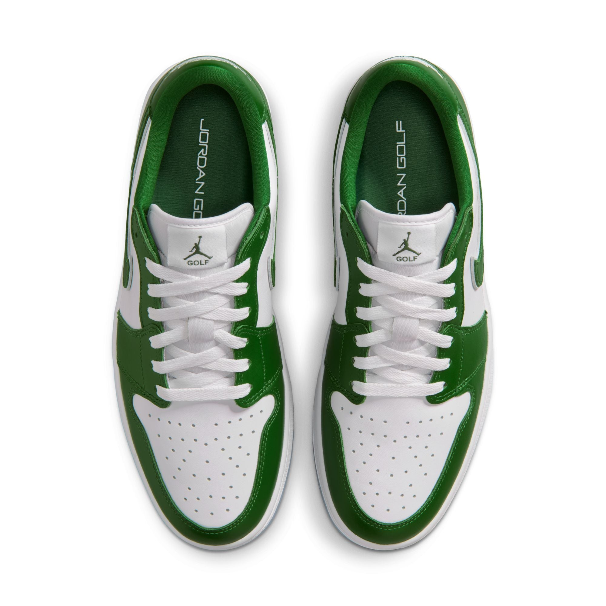 AIR JORDAN 1 LOW G -- GREEN/WHITE