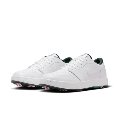 AIR JORDAN 1 LOW G SPIKED -- WHITE