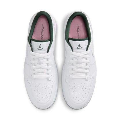AIR JORDAN 1 LOW G SPIKED -- WHITE