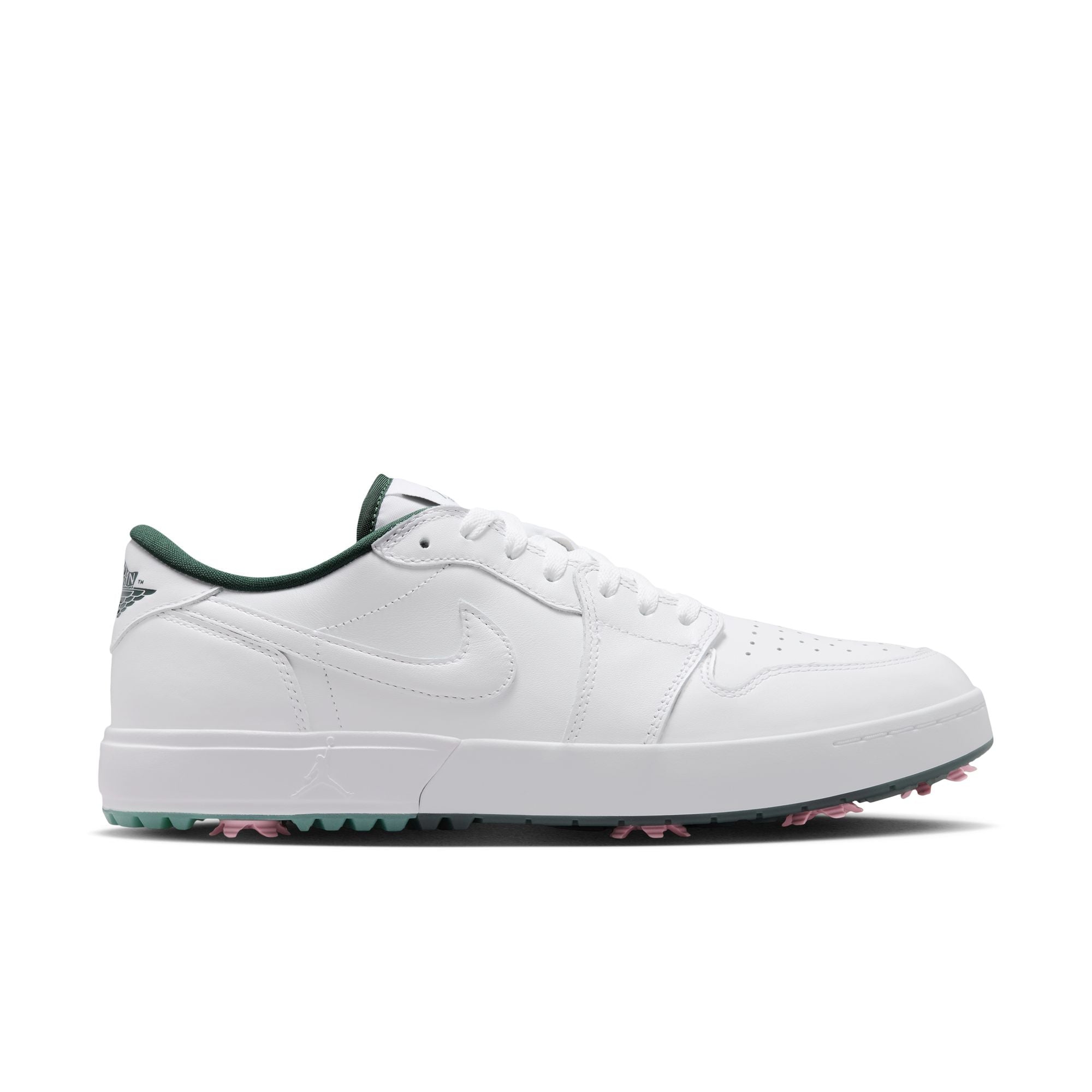 AIR JORDAN 1 LOW G SPIKED -- WHITE