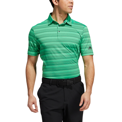 Adidas Heather Snap Polo Shirt