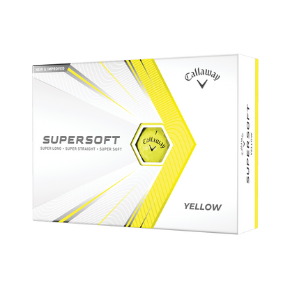 Callaway 2021 Supersoft - Yellow