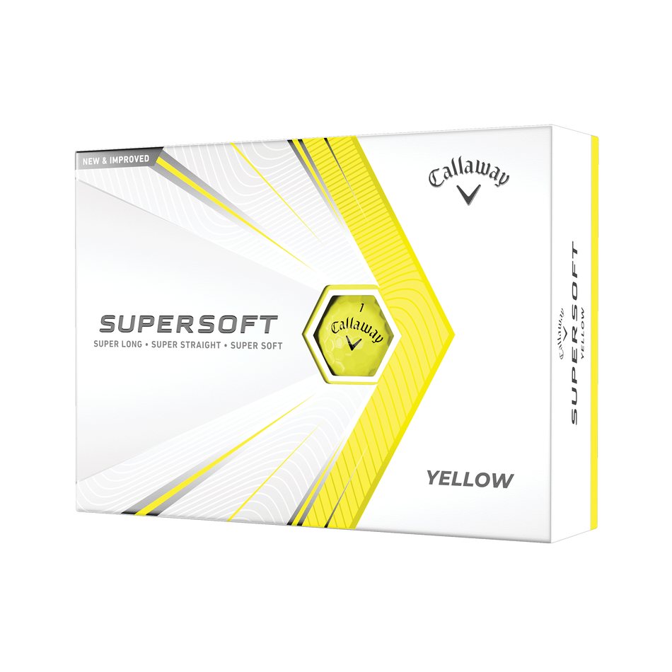Callaway 2021 Supersoft - Yellow