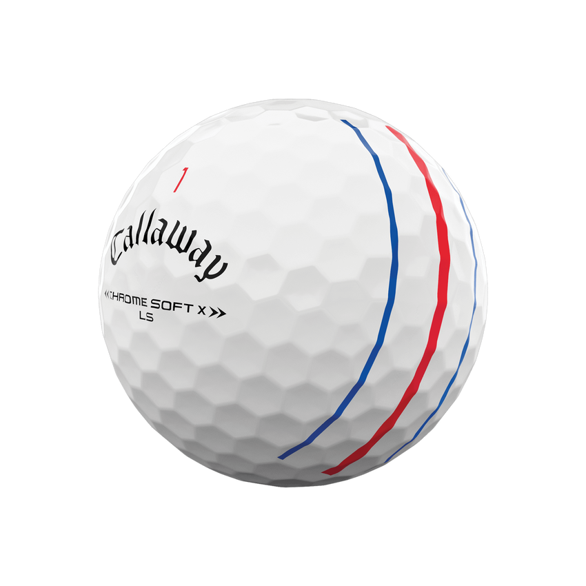 Callaway 2022 Chrome Soft X LS Triple Track - White