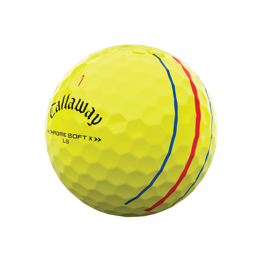 Callaway 2022 Chrome Soft X LS Triple Track - Yellow