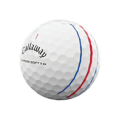 Callaway 2022 Chrome Soft X Triple Track - White