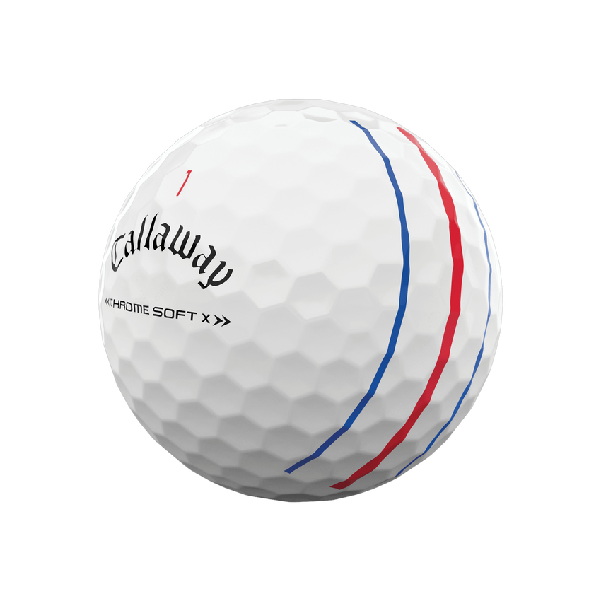 Callaway 2022 Chrome Soft X Triple Track - White