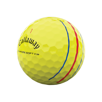 Callaway 2022 Chrome Soft X Triple Track - Yellow