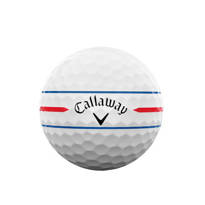 Callaway 2024 Chrome Soft 360° Triple Track - White