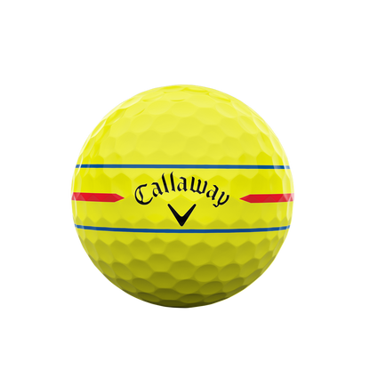 Callaway 2024 Chrome Soft 360° Triple Track - Yellow