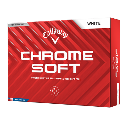 Callaway 2024 Chrome Soft  - White
