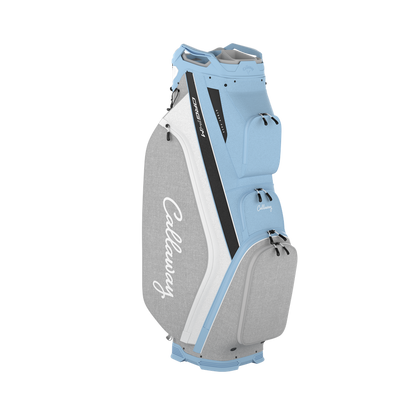 Callaway 2024 ORG Mini Cart Bag - GLACR/WHT/SLV HTHR
