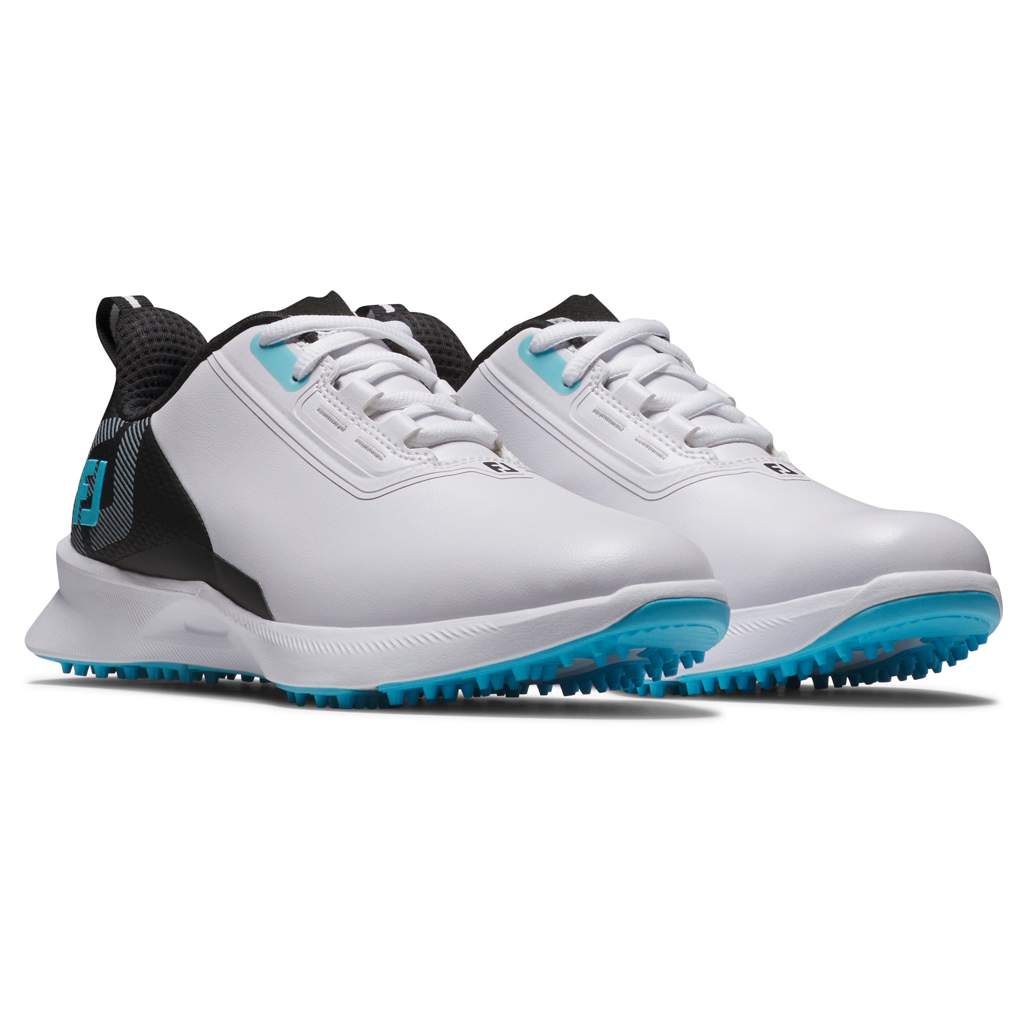 FOOTJOY BOYS FUEL JUNIOR -- WHITE/BLACK/BLUE