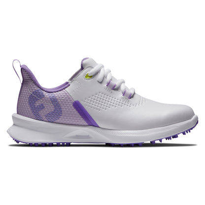 FOOTJOY GIRLS FUEL JUNIOR -- WHITE/PURPLE
