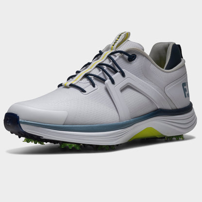 FOOTJOY HYPERFLEX -- WHITE/NAVY/YELLOW