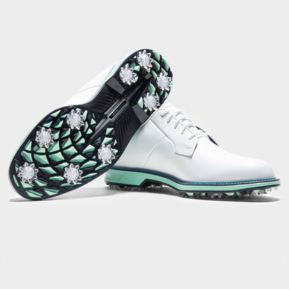 FOOTJOY PREMIERE SERIES FIELD -- WHITE/AQUA