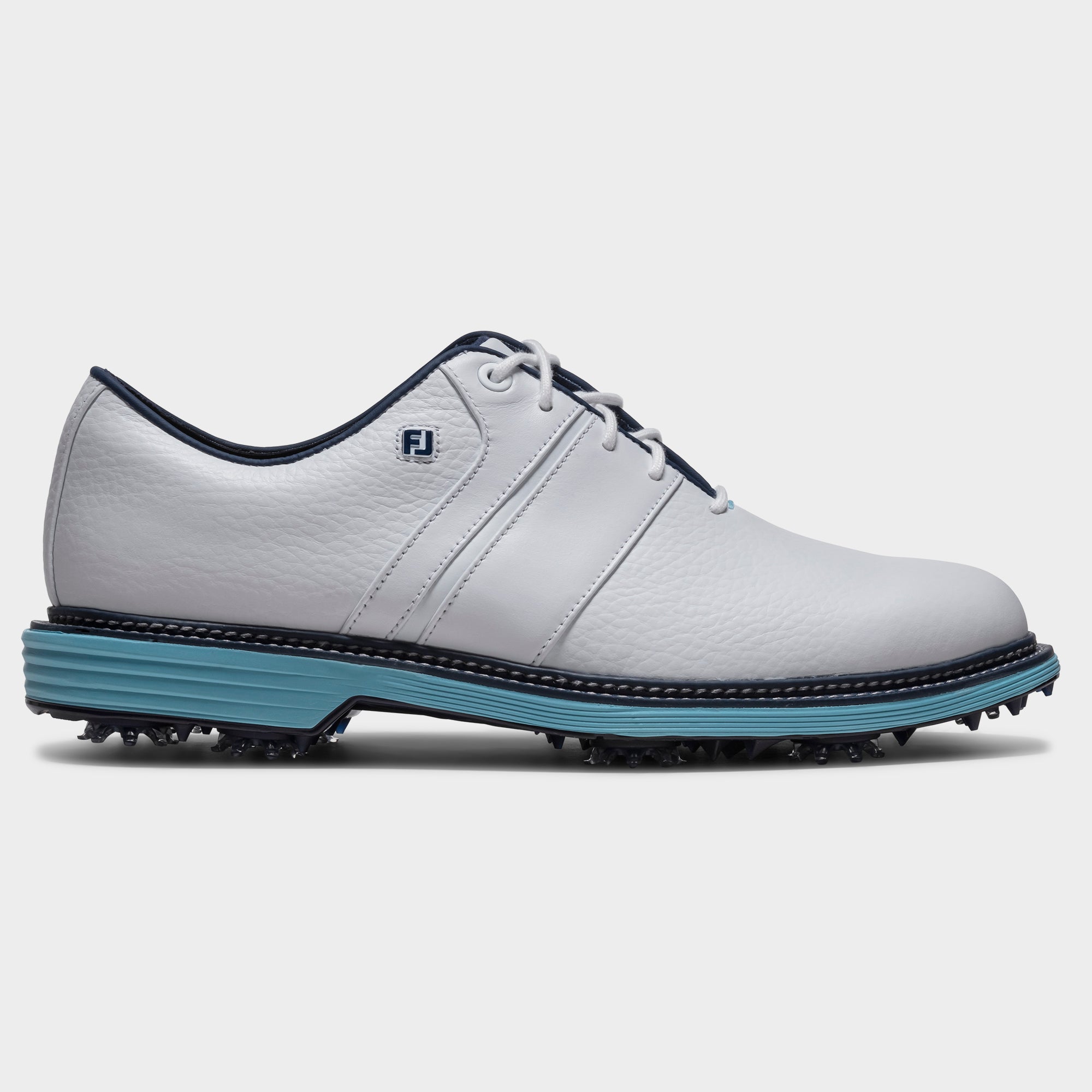 FOOTJOY PREMIERE SERIES PACKARD -- WHITE/BLUE