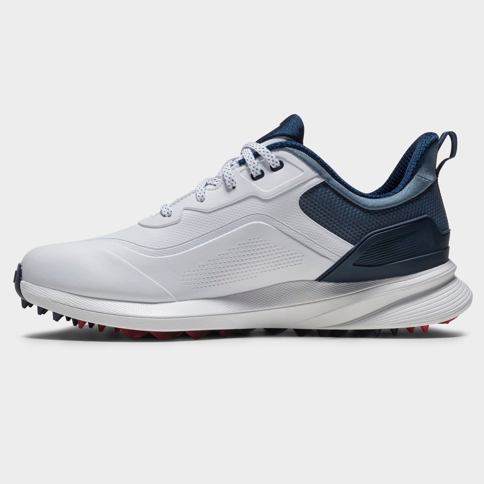 FOOTJOY PRO SL -- WHITE/NAVY – New York Golf Center