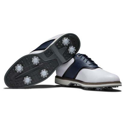 FOOTJOY ORIGINALS -- WHITE/NAVY