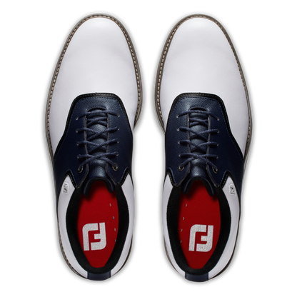 FOOTJOY ORIGINALS -- WHITE/NAVY