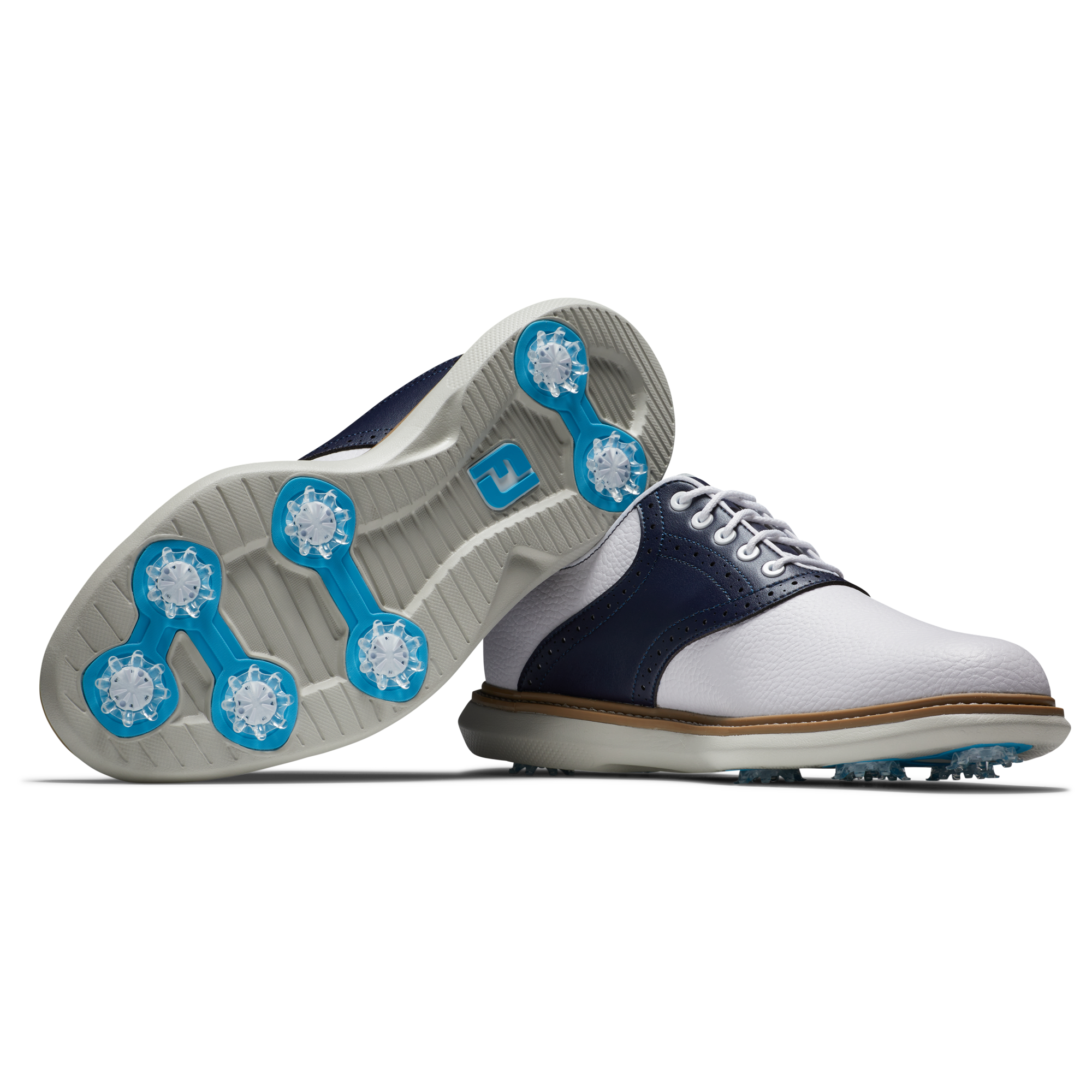 FOOTJOY TRADTIONS -- WHITE/NAVY