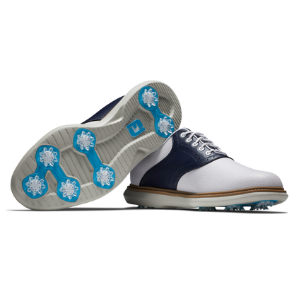 FOOTJOY TRADTIONS -- WHITE/NAVY