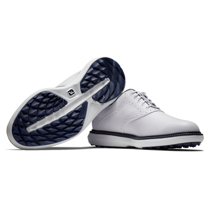 FOOTJOY TRADITIONS SPIKELESS -- WHITE