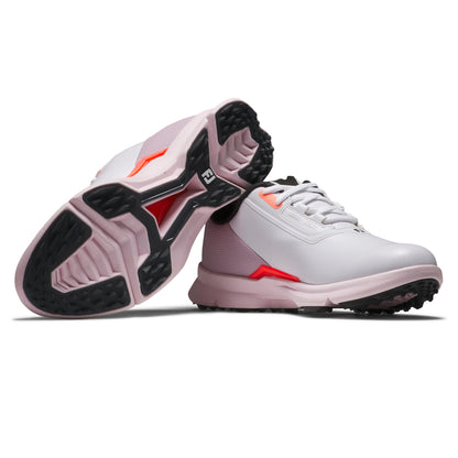 FOOTJOY WOMEN'S FUEL -- WHITE/PINK