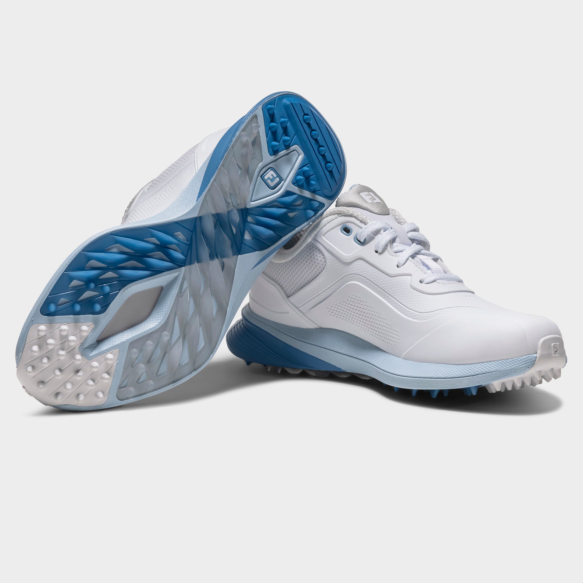 FOOTJOY WOMEN'S PRO SL -- WHITE/BLUE – New York Golf Center