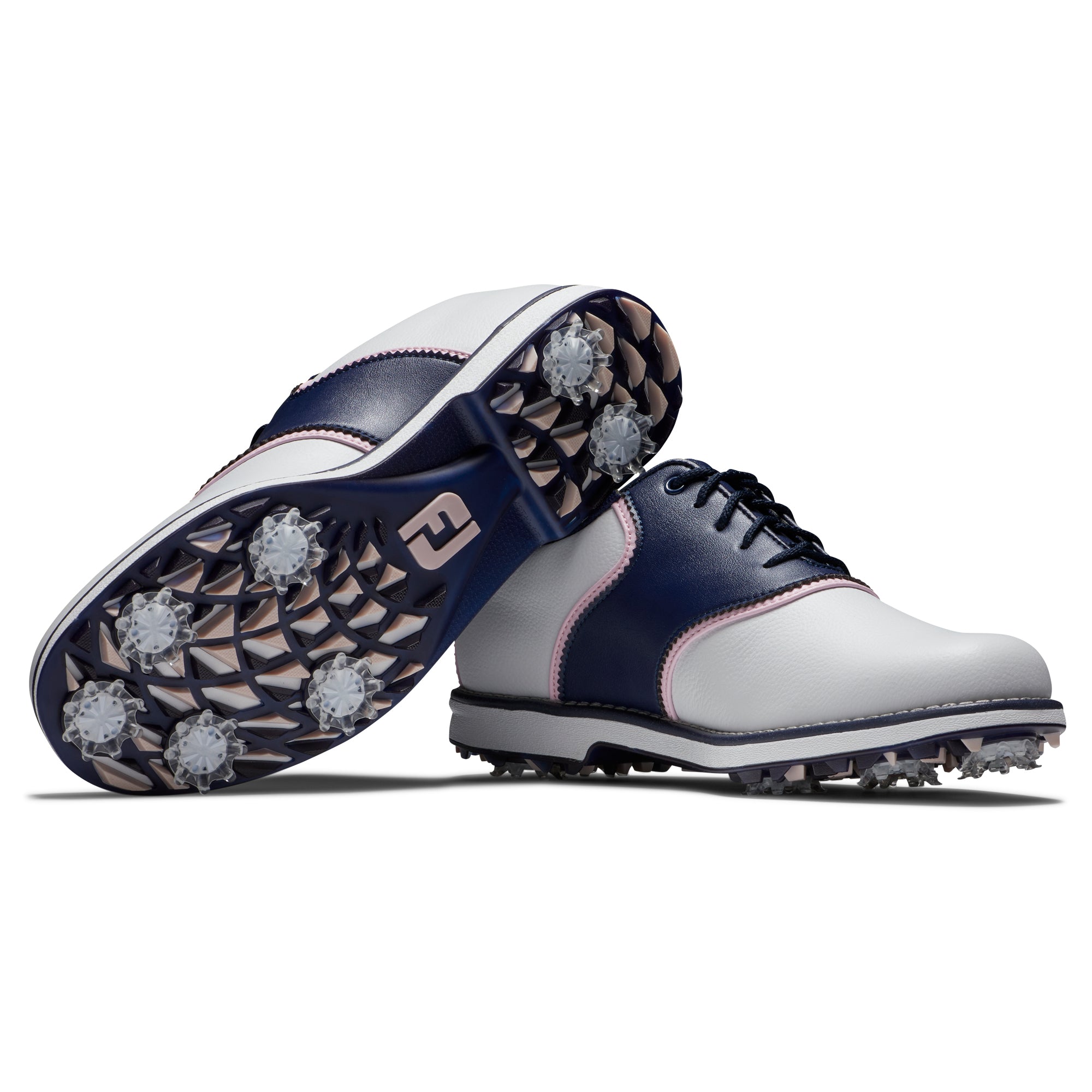 FOOTJOY WOMEN'S PREMIERE SERIES BEL AIR -- WHITE/NAVY