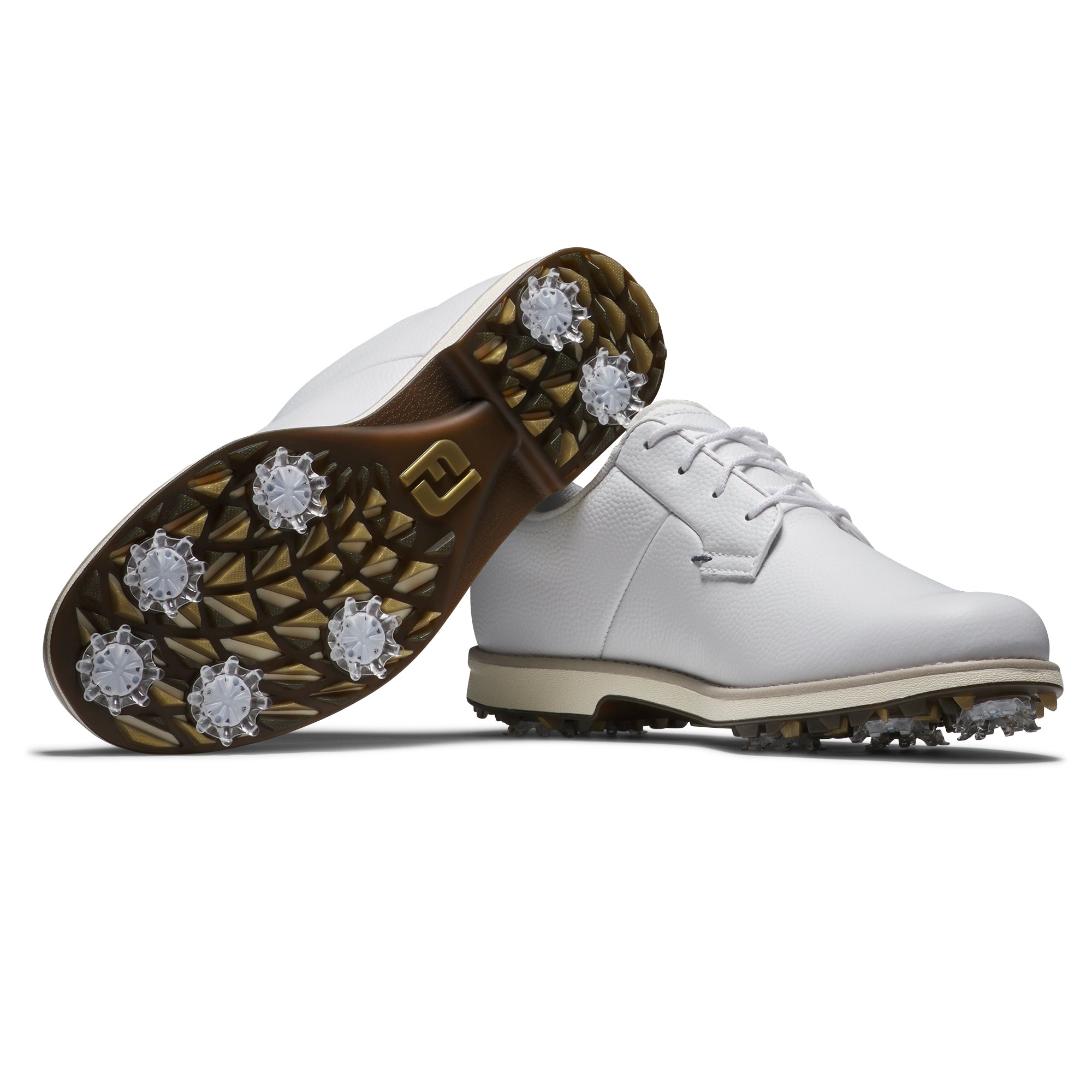 FOOTJOY WOMEN'S PREMIERE SERIES CYPRESS -- WHITE/GOLD