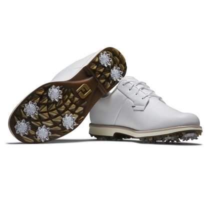 FOOTJOY WOMEN'S PREMIERE SERIES CYPRESS -- WHITE/GOLD