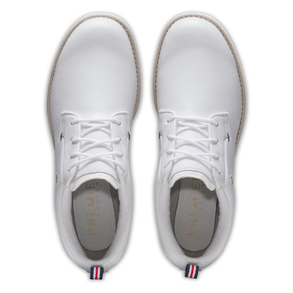 FOOTJOY WOMEN'S PREMIERE SERIES CYPRESS -- WHITE/GOLD