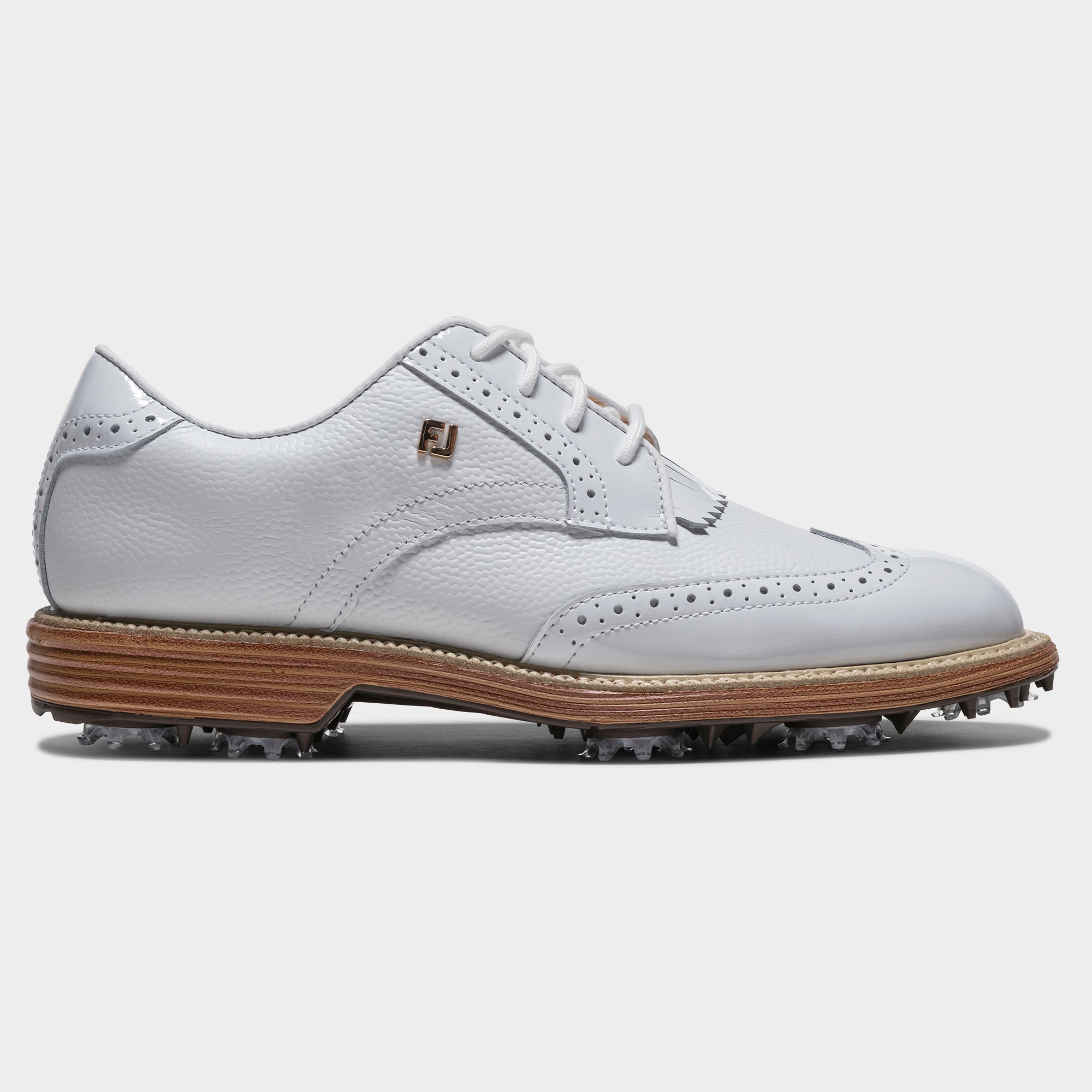 FOOTJOY WOMEN'S PREMIERE SERIES MADISON -- WHITE/CHESTNUT