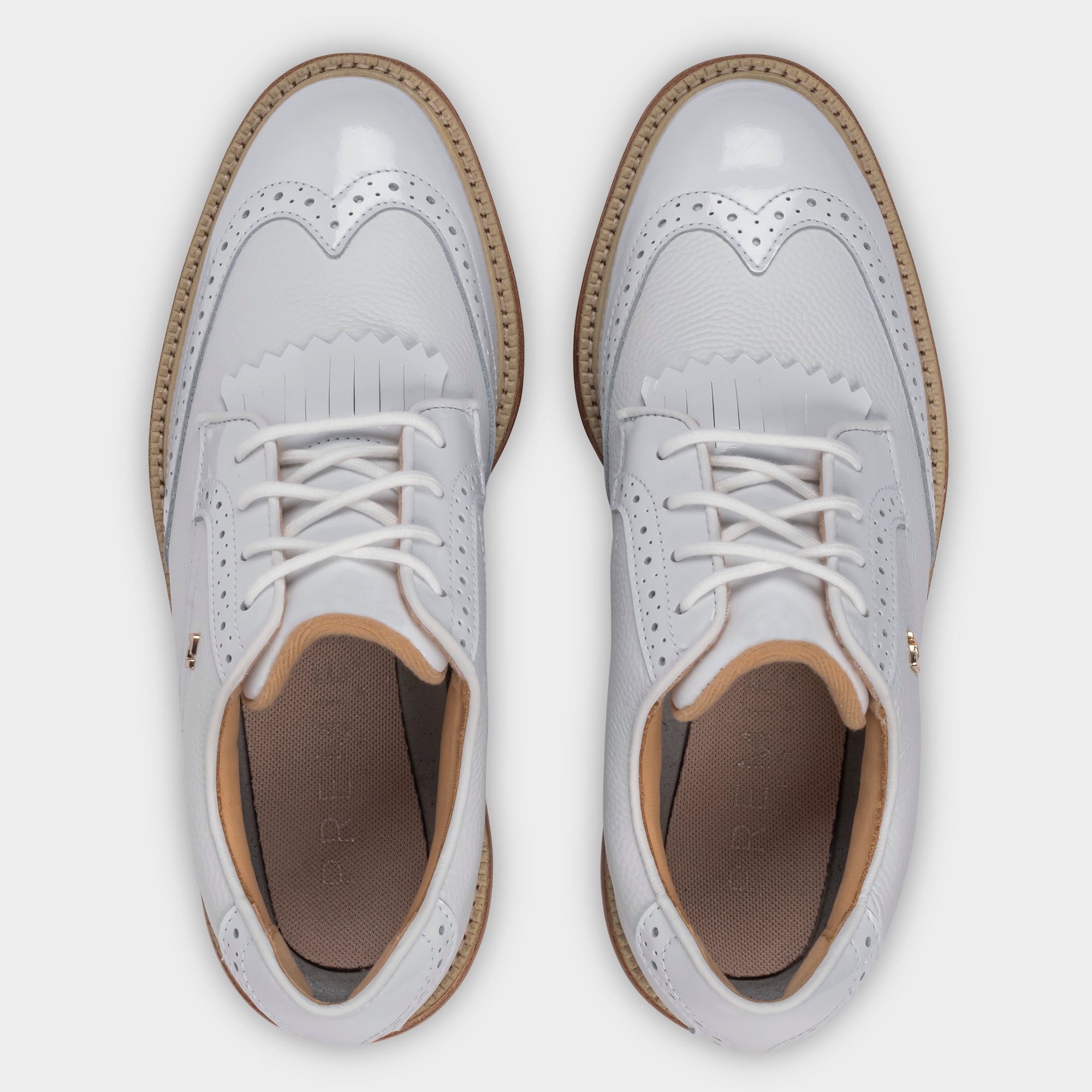 FOOTJOY WOMEN'S PREMIERE SERIES MADISON -- WHITE/CHESTNUT – New