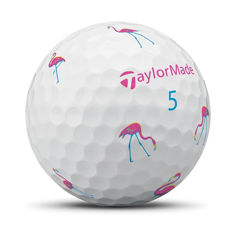 TaylorMade TP5x pix Flamingo Golf Balls