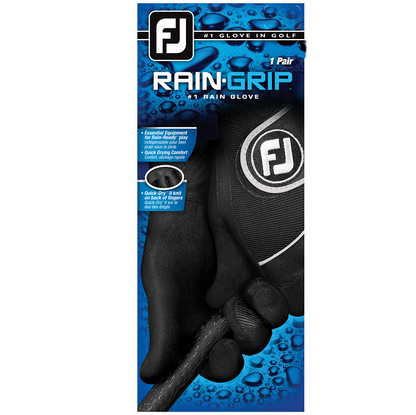 Footjoy Rain Grip Pair Black