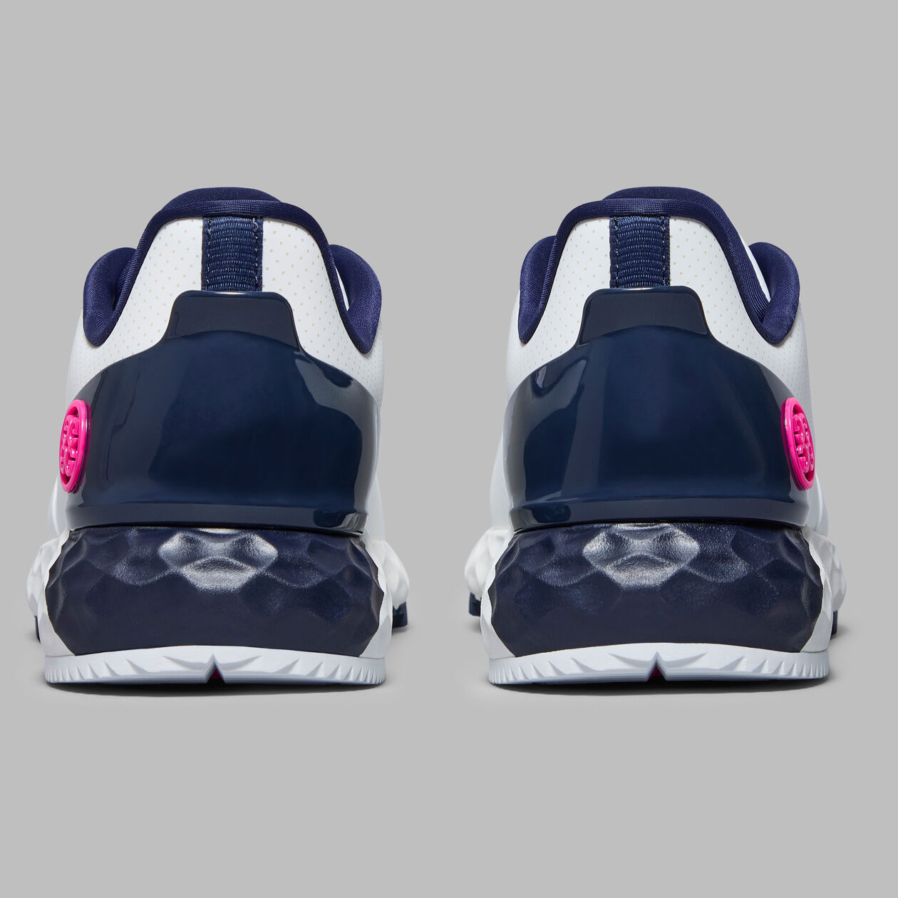 G/FORE WOMEN'S PERFORATED MG4+ -- SNOW/TWILIGHT